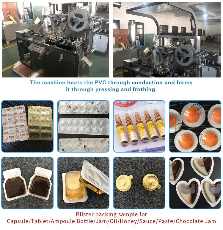 Injection Blister Package Machines GMP Standard Alu PVC Blister Packaging
