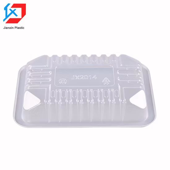 Hochwertige Einweg-Tiefkühlfutter-PET-Kunststoffverpackungsschalen für Fleisch